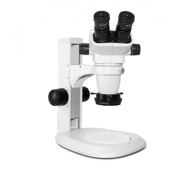 Scienscope SZ-PK2-R3 SSZ-II Series Binocular Microscope with Track Stand, High Intensity LED Ring Light & Polarizer