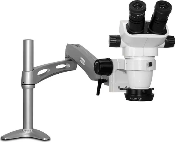 Scienscope SZ-PK3-R3E SSZ-II Series Binocular Microscope with Articulating Arm & High Intensity LED Ring Light