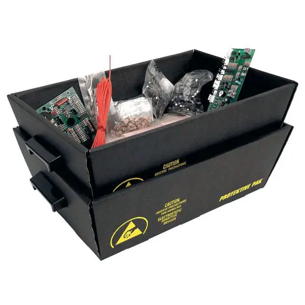 Protektive Pak 37621 Nesting Tote, 18" x 12" x 6"