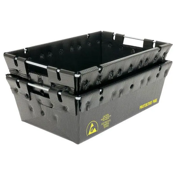 Protektive Pak 39141 Plastek™ Nesting Tote, 27.25" x 12" x 6"