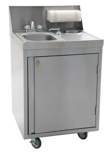 Eagle PHS-S-H Portable Hand Sink with Enclosed Base