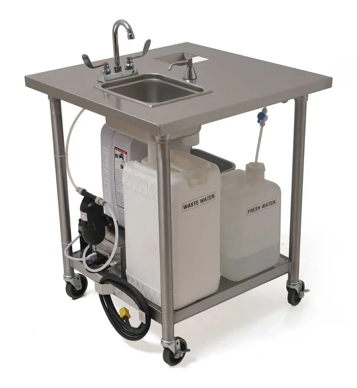 Eagle PHSE-S-H Portable Hand Sink with Open Base