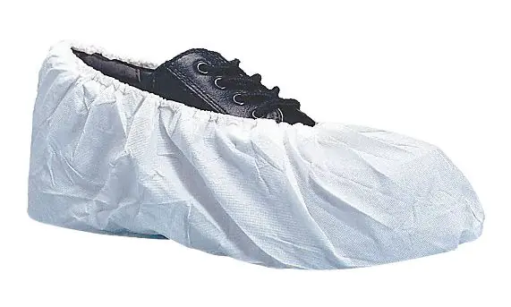 Keystone SC-CPE-HD Heavy-Duty Cross Linked Water-Resistant Polyethylene Shoe Covers, White