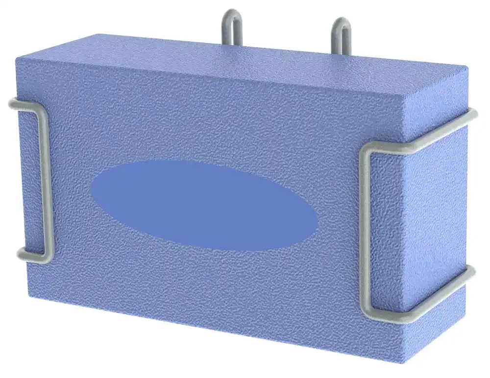Metro GBHHK4-S Horizontal Single Glove Box Holder with Microban®