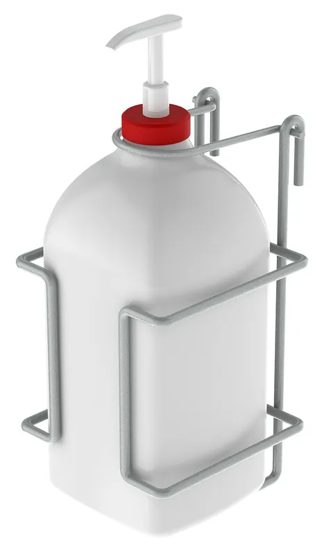 Metro SHK4-2L Sanitizer Holder with Microban® for 2 Liter Bottles