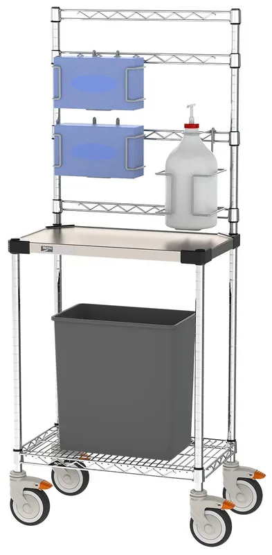 Metro CR142454-SNST Mobile PPE Sanitizer Station