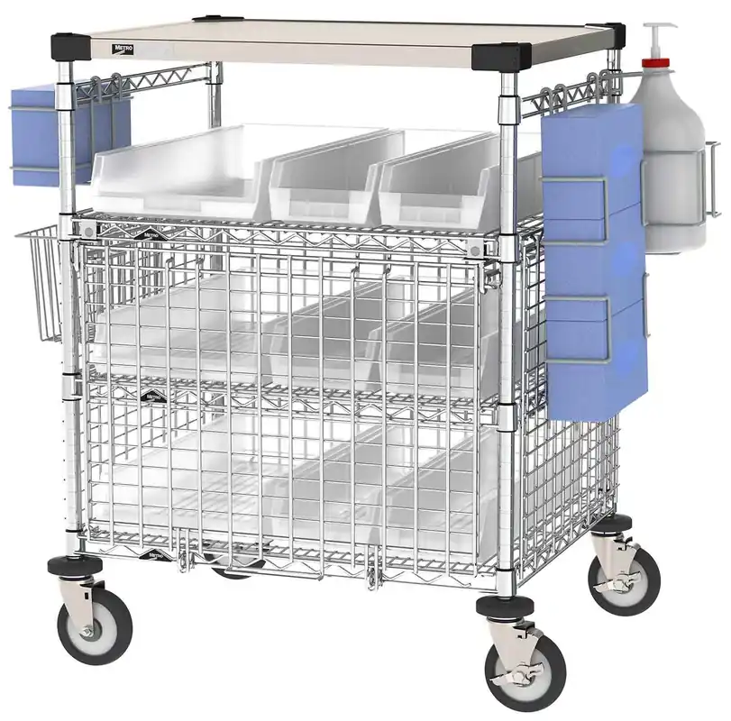 Metro CR243033-CKST Mobile PPE Check-In Station