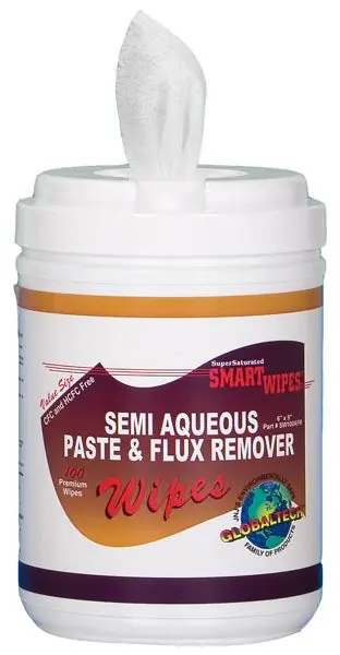 JNJ Industries Semi Aqueous Paste & Flux Remover Wipes