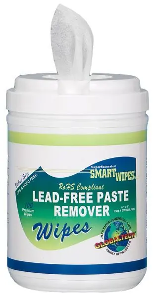 JNJ Industries Lead-Free Paste Remover Wipes