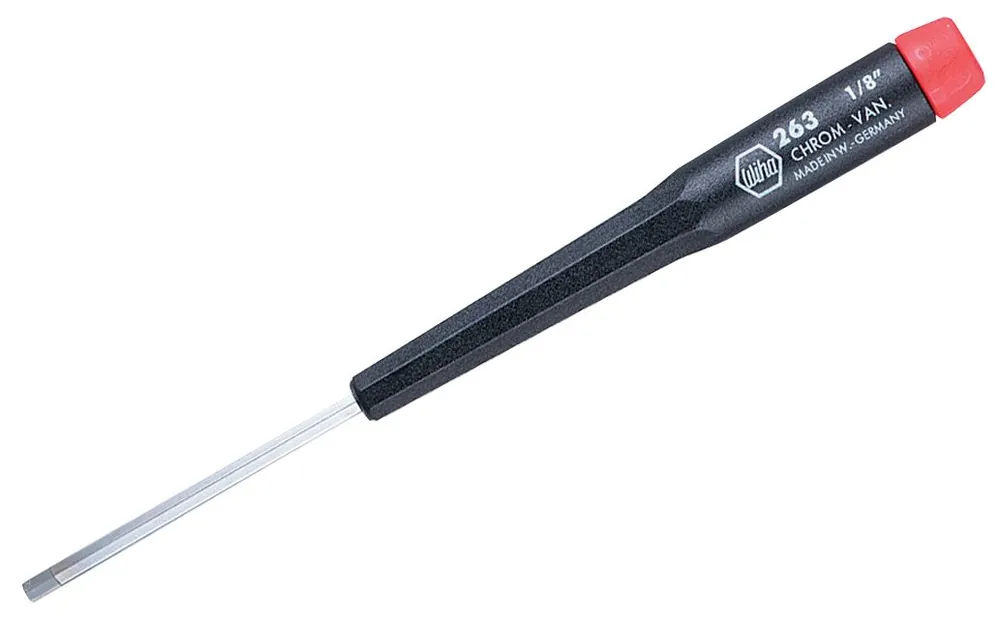 Wiha 26320 Precision Hex Metric Screwdriver, 2.0 x 50mm, 145mm OAL