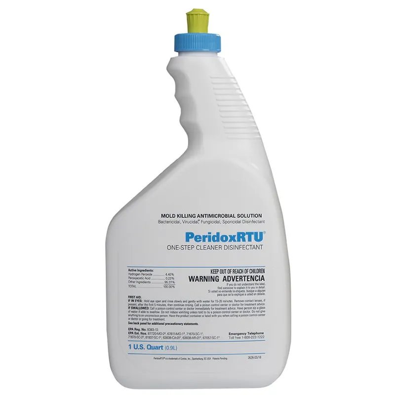 Contec CR85335IR PeridoxRTU® Sterile Sporidical Disinfectant, 32 oz. Bottle