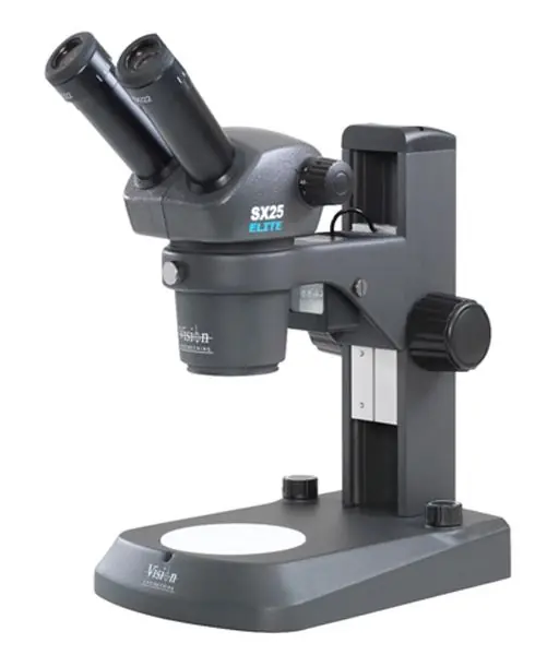 Vision 25E01 SX25 Elite Stereo Binocular Microscope with Track Stand