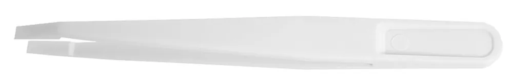 Excelta 609 ★ Glass-Filled Plastic Tweezer with Straight, 0.13" Wide Acetal Tips