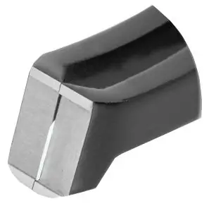 Excelta 15A-ST-PE-44 ★★★★★ ESD-Safe Carbon Steel Wire Stripping Tweezer with 70° Angled Tips for 44 AWG Wire