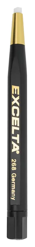 Excelta 268 ★★ Refillable Scratch Brush with Retractable Nylon Bristles, 0.13" dia. Trim & Plastic Handle, 4.75" OAL