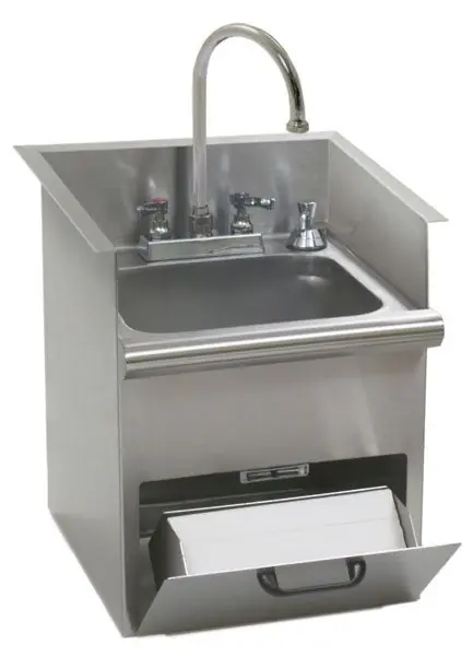Eagle HWB-T Drop-In Hand Wash Sink with T&S Faucet