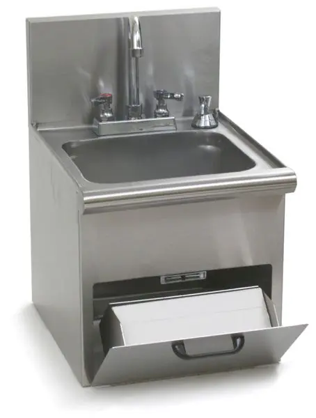 Eagle HWC-E Space-Saver Wall-Mounted Hand Wash Sink with Encore® Faucet