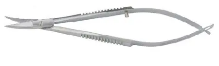 Miltex 18-1576 Castroviejo Corneal Scissors with Sharp Tips, 3.75" OAL