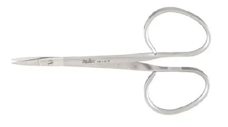 Miltex 18-1417 Straight Mini Iris Scissors with Sharp Tips, 3.75" OAL