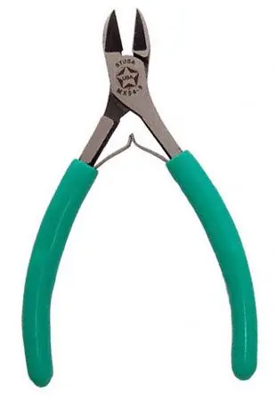 Swanstrom MX54-9 Oval Diagonal Flush Cutter with Cushion Grip Handles, 4.25" OAL