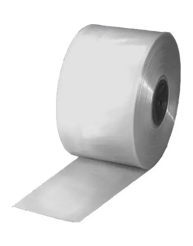 CleanPro® Cleanroom Film & Bags CFB4000-4x500.004 Clear HDPE Cleanroom Tubing, 4 Mil, 4" x 500‘ Roll
