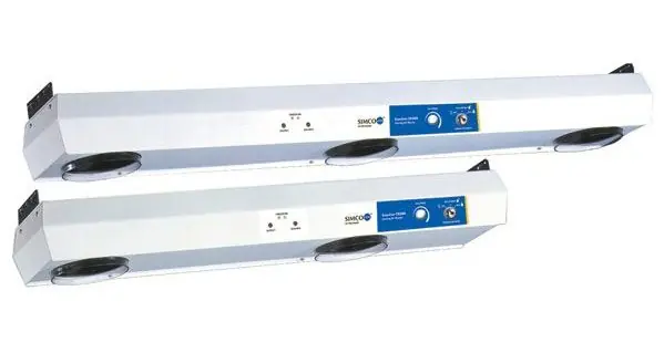 Simco-ION CR2000 Cleanroom-Rated Overhead Ionizing Blower with Ion Balance & Output Monitoring