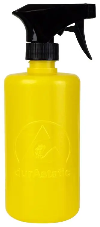 Menda 35798 durAstatic® LDPE Spray Bottle, Yellow, 16 oz.