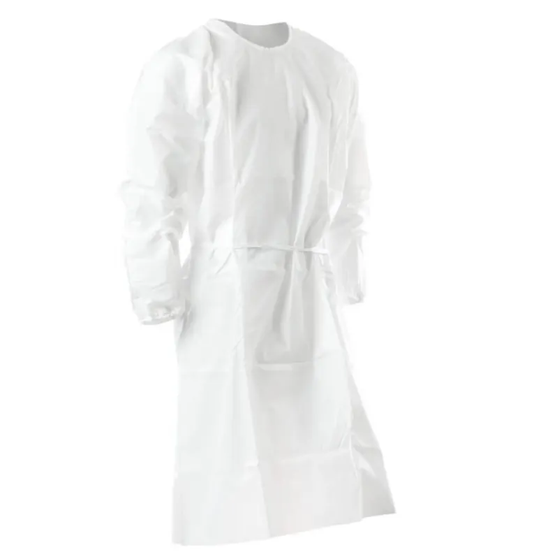 Alpha ProTech GN-22524-3 Critical Cover® BarrierTech® Full Coverage Gowns, White, Universal (Case of 50)