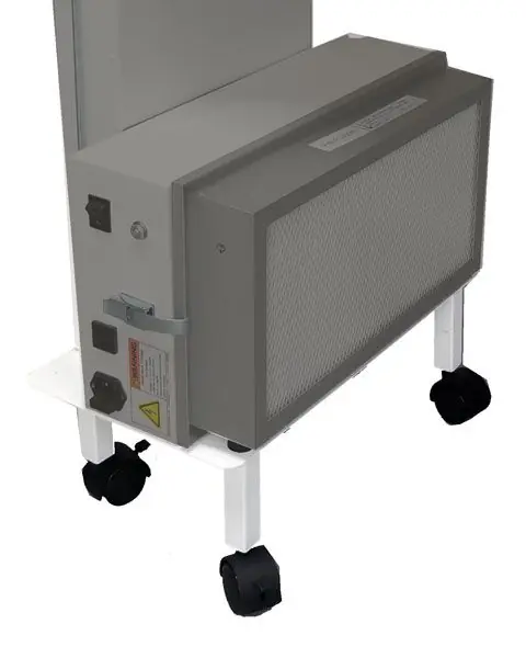C.C. Steven PCS-0033 Platform Stand with Casters for Particle Capture System