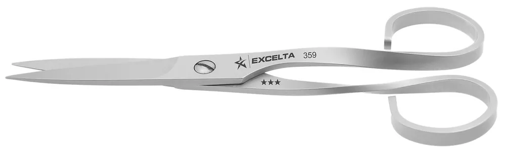 Excelta 359 ★★★ Medical-Grade Stainless Steel Scissors with Large, Fine Relieved Blades, 6.5" OAL