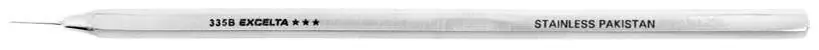 Excelta 335B ★★★ Stainless Steel Probe with 90° Angled, Short, Micro Tip, 4.75" OAL