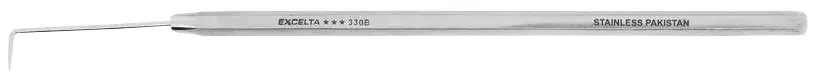 Excelta 330B ★★★ Stainless Steel Probe with 90° Angled, Mini Fine Tip, 6" OAL