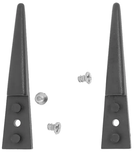Excelta 162C-RTX Replacement 0.040" PEEK Tips for 162C-RT Tweezers