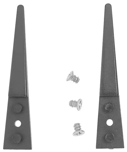 Excelta 179D-RTX Replacement 0.080" Wide Copolymer Tips for 179D-RT & 179DN-RT Tweezers