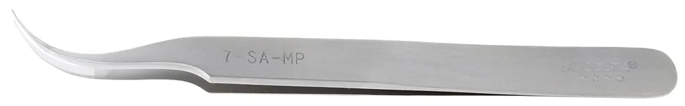 Excelta 7-SA-MP ★★★★ Precision Neverust® Stainless Steel with Mirror Polished & 55° Curved, Tapered, Very Fine, Pointed Tips