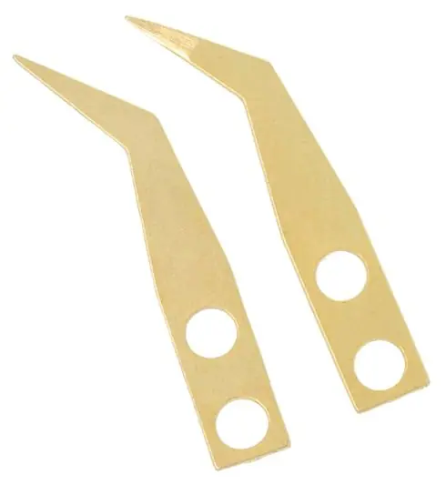 Excelta TM-500-BX Replaceable 45° Bent Tips for IntelliTweeze® TM-500