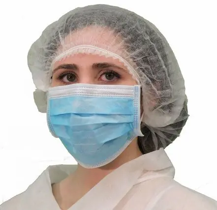 Wellcare BCP-W21/10 Pleated Bouffant Caps, White, 21" (Case of 1,000)