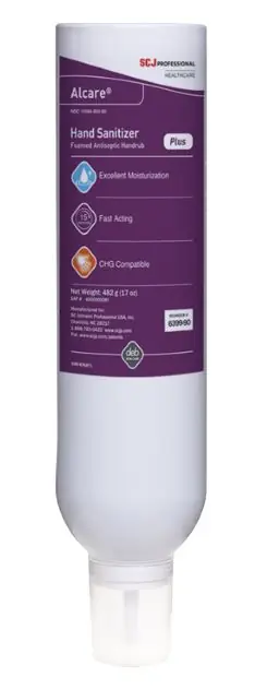 SC Johnson Professional 639990 Alcare Plus® Foamed Antiseptic Handrub, 17 oz. Bottles (Case of 12)