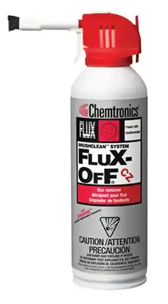 Chemtronics ES7208B Flux-Off® CZ Flux Remover with BrushClean™ System, 5 oz.
