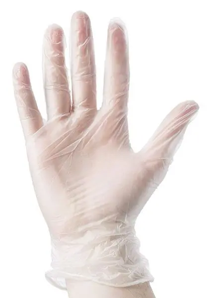 Wellcare WVLG Powder-Free Disposable 4 Mil Vinyl Gloves (Case of 1,000)