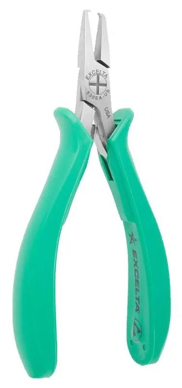 Excelta 530EA-US-040 ★★★★★ Shear Carbon Steel 0.040" Stand-Off Cutter with Molded Grip Handles, 5" OAL
