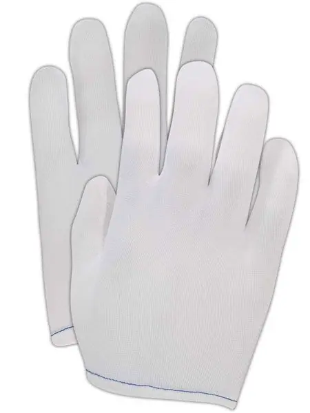 Magid Glove 4311M CleanMaster Loose Fit Nylon Tricot Gloves, Medium (Pack of 12)