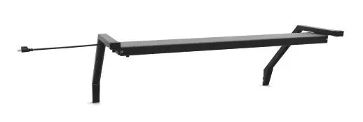 Production Basics 8910 Overhead Tilting LED Light System with Dimmer & Arms, 72"