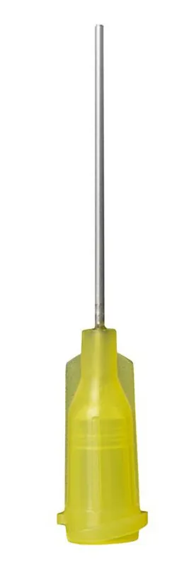 Menda 35572 durAstatic® Dissipative LDPE Flux Dispensing Bottle with 20-Gauge Needle, Yellow, 2 oz.