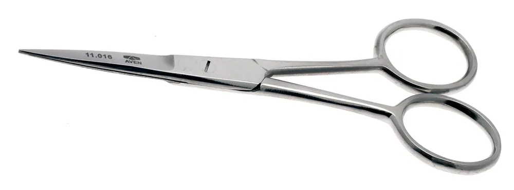 Aven 11016 Precision Stainless Steel Scissors, 4.5" OAL