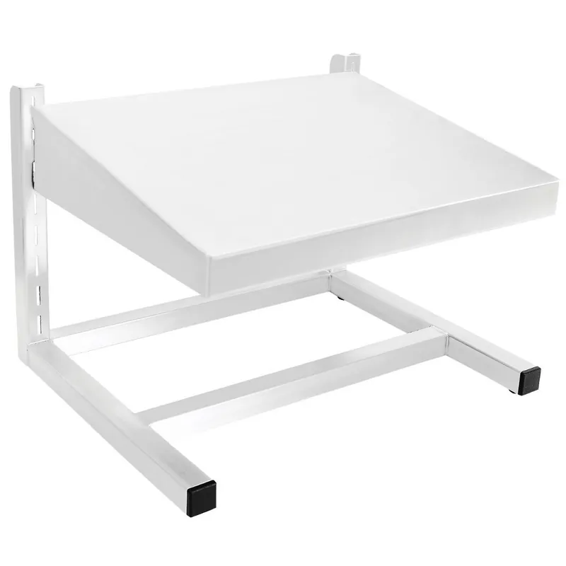 CleanPro® FSAE15 Adjustable Electropolished Stainless Steel Footrest, 12" x 15"