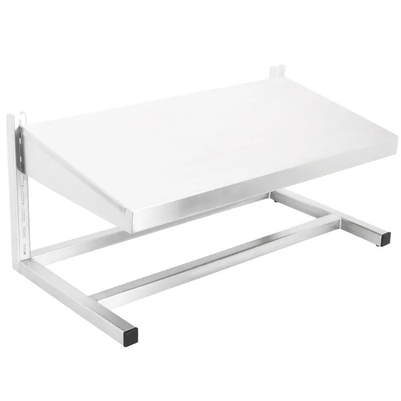 CleanPro® FSAE24 Adjustable Electropolished Stainless Steel Footrest, 12" x 24"