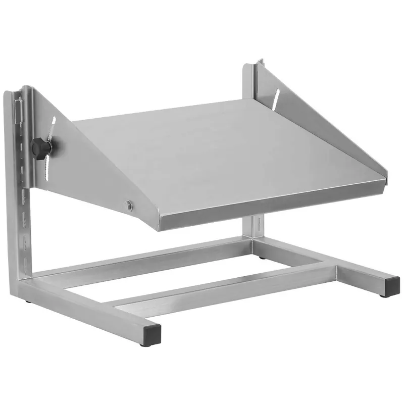CleanPro® FSATS15 Adjustable/Tiltable Stainless Steel Footrest, 12" x 15"