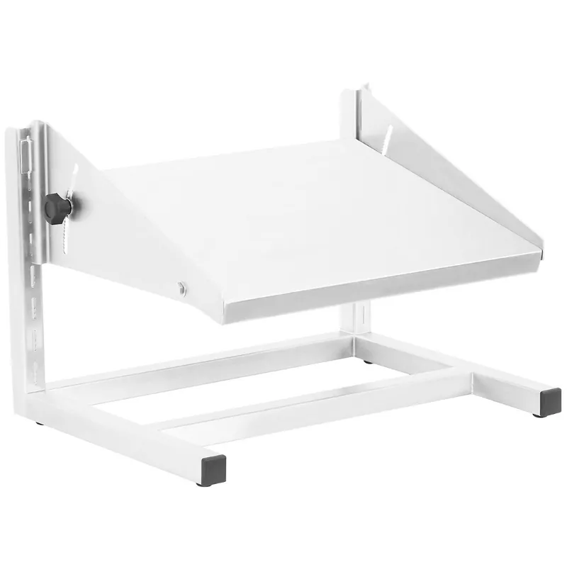 CleanPro® FSATE15 Adjustable Electropolished Stainless Steel Footrest with Tilt, 12" x 15"