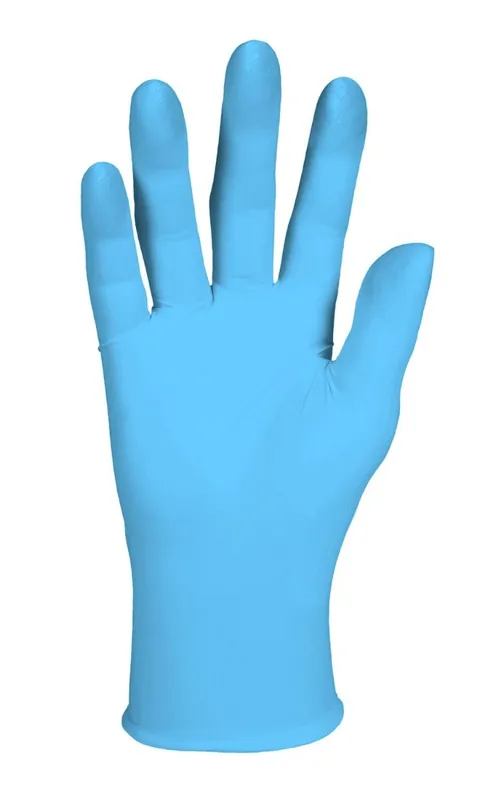 Ansell KleenGuard™ G10 Comfort Plus™ Powder-Free Recyclable 4 Mil Nitrile Gloves, Blue, 9.45" (Case of 1,000)